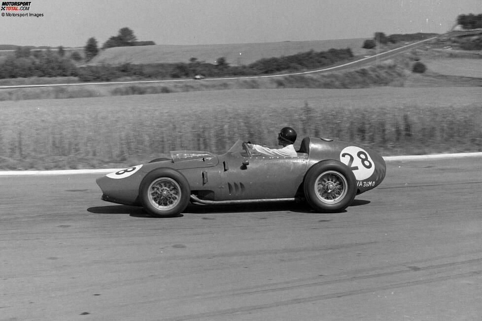 Bevor Dan Gurney sein eigenes Team in der Formel 1 an den Start bringt, startet er für Ferrari. Beim Debüt in Frankreich fällt er aber aus. Insgesamt vier seiner 87 Grands Prix fährt er in Rot.