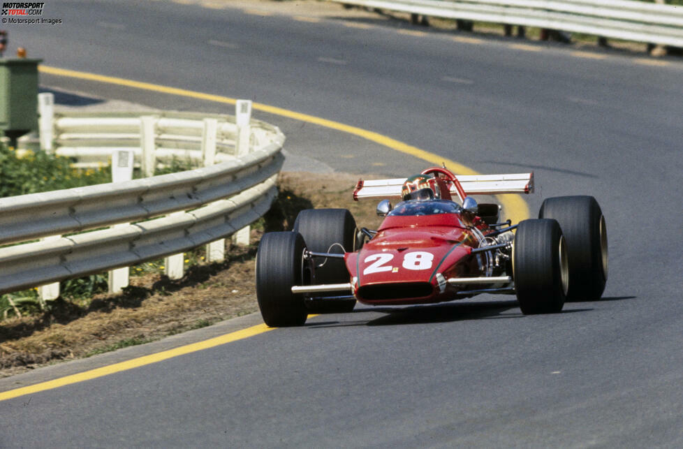 1970 gibt Ignazio Giunti in Spa-Francorchamps sein Formel-1-Debüt für Ferrari. Er belegt den vierten Platz. Es folgen nur noch drei weitere Grands Prix in seiner Karriere.