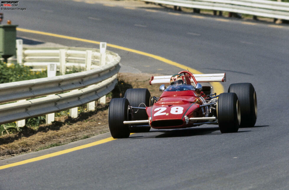 1970 gibt Ignazio Giunti in Spa-Francorchamps sein Formel-1-Debüt für Ferrari. Er belegt den vierten Platz. Es folgen nur noch drei weitere Grands Prix in seiner Karriere.