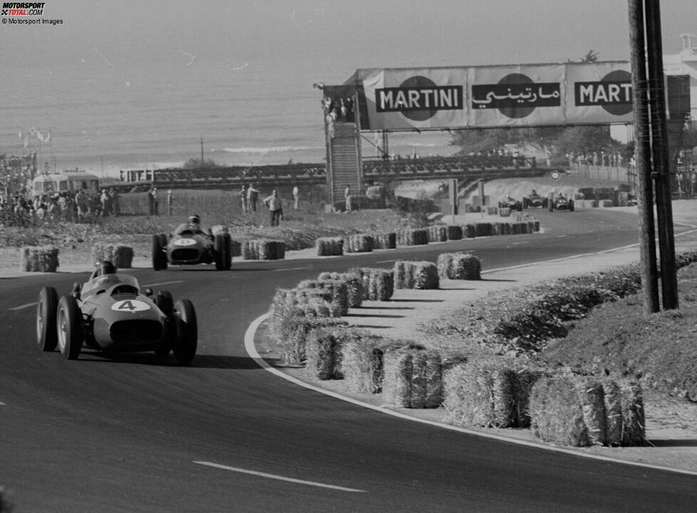 Ain-Diab (1958) - Nur einmal steuert die Formel 1 für ein Saisonfinale den Circuit d'Ain-Diab bei Casablanca in Marokko an. Das Rennen wird überschattet von einem Feuerunfall, den Stewart Lewis-Evans nicht überlebt: Er stirbt wenige Tage danach im Krankenhaus.