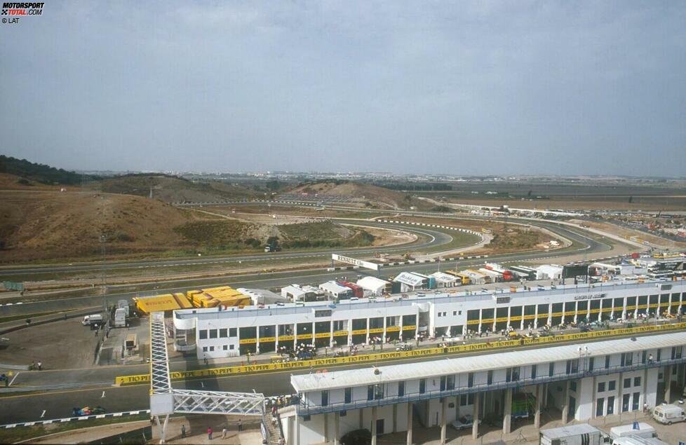 Circuito de Jerez bei Jerez de la Frontera (Spanien): Formel 1 1986-90, 1994 und 1997