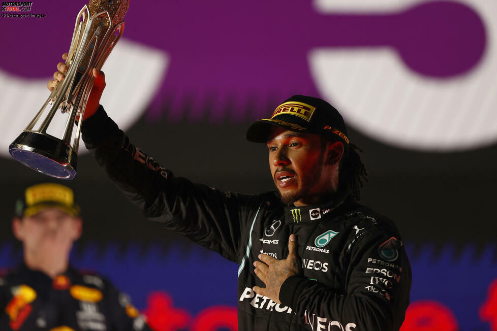 Am 5. Dezember 2021 gewinnt Lewis Hamilton den Grand Prix von Saudi-Arabien in Dschidda. Und in der Formel 1 ist damals vieles anders als heute, wie unsere Fotostrecke zeigt.