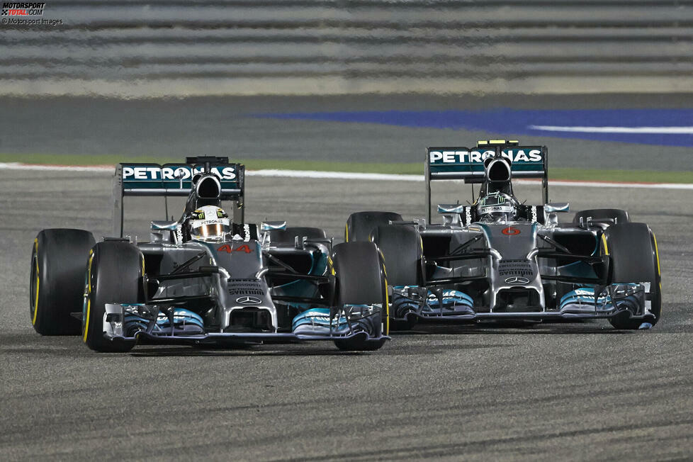 Es ist der Auftakt zu einer neuen Ära in der Formel 1: das erste Rennen mit dem neuen V6-Turbo-Hybrid-Reglement. Mercedes dominiert und erzielt einen Doppelsieg durch Lewis Hamilton und Nico Rosberg. Ein Vorgeschmack auf das, was die nächsten Jahre bestimmen wird.