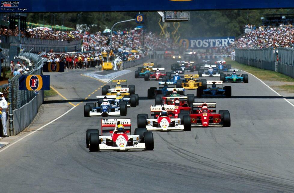 Grand Prix #500: Adelaide (Australien) 1990