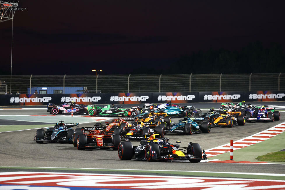 4. Sachir, Bahrain (13. April 2025) - Seit 2004 ist das Rennen jetzt schon im Kalender, seit 2014 findet der Grand Prix unter Flutlicht statt. In den vergangenen Jahren machte Bahrain immer den Auftakt, diesmal ist man jedoch erst Rennen Nummer 4.