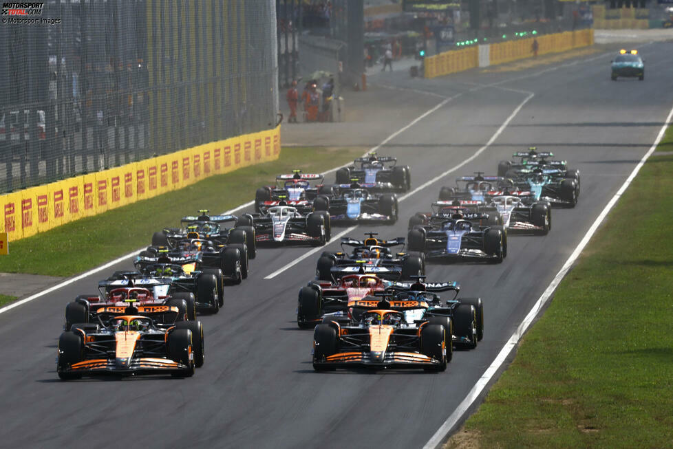 16. Monza, Italien (7. September 2025) - DIE Highspeed-Strecke im Kalender darf natürlich nicht fehlen. Auf keinem anderen Kurs werden die Flügel so flach eingestellt wie im Königlichen Park von Monza. Hier erreicht die Formel 1 noch Geschwindigkeiten von mehr als 350 km/h.