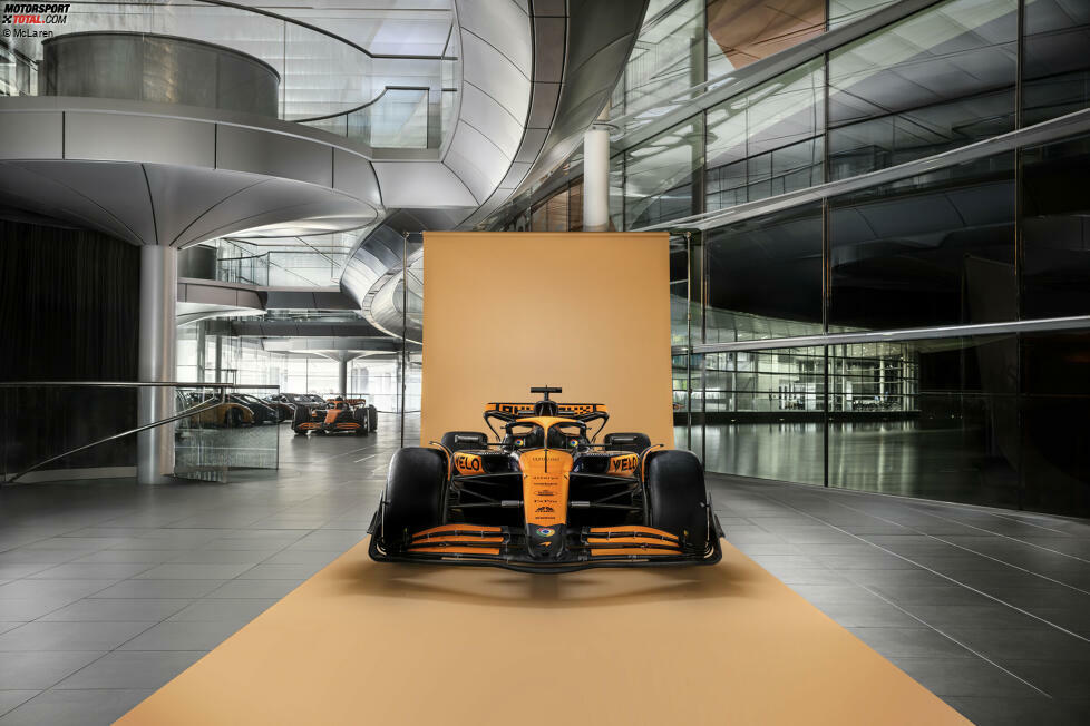Keine Studiofotos oder Renderings, McLaren zeigt den echten MCL38 in seiner 