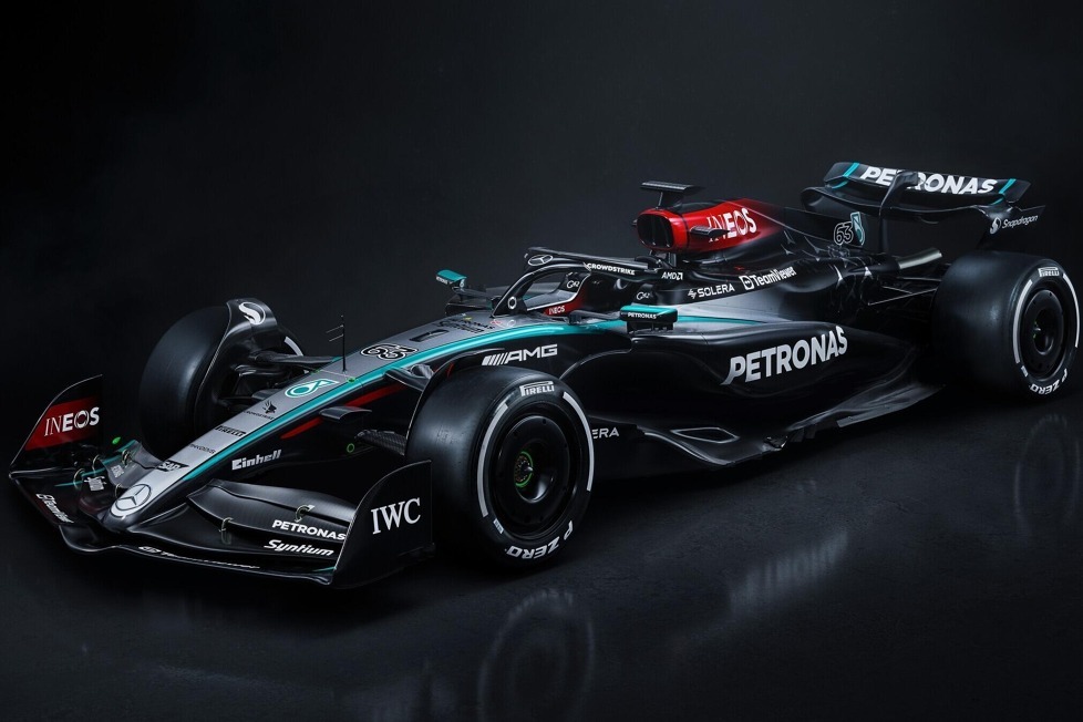Erste Bilder und Details zum letzten Formel-1-Mercedes von Lewis Hamilton, der das Team zur Saison 2025 in Richtung Ferrari verlassen wird!