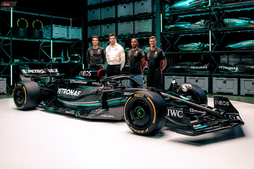 Ab 2023 ist Mick Schumacher der dritte Mann im Silberpfeil-Werksteam neben den Stammfahrern Lewis Hamilton und George Russell.