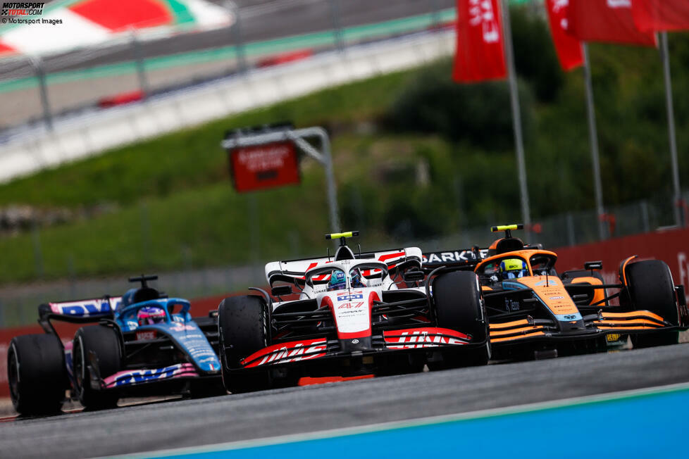 Nur eine Woche nach Silverstone legt Mick Schumacher in Spielberg weitere WM-Punkte nach: Er wird Sechster und erzielt seine persönliche Bestleistung in der Formel 1. Die Hoffnung auf weitere Punkte aber erfüllt sich nicht: Mick Schumacher fährt danach nicht mehr in die Top 10.