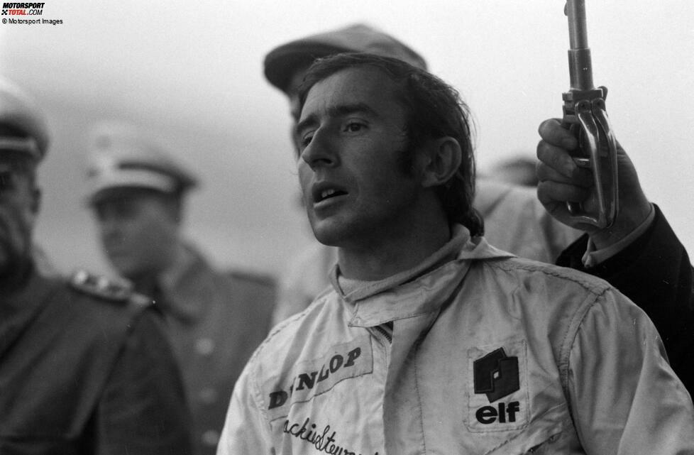 Beinahe hätte Jackie Stewart diese Liste ergänzt, aber: Er verpasst 1960 die Qualifikation für das britische Team beim Tontaubenschießen. Deshalb wendet er sich noch mehr dem Motorsport zu und ...