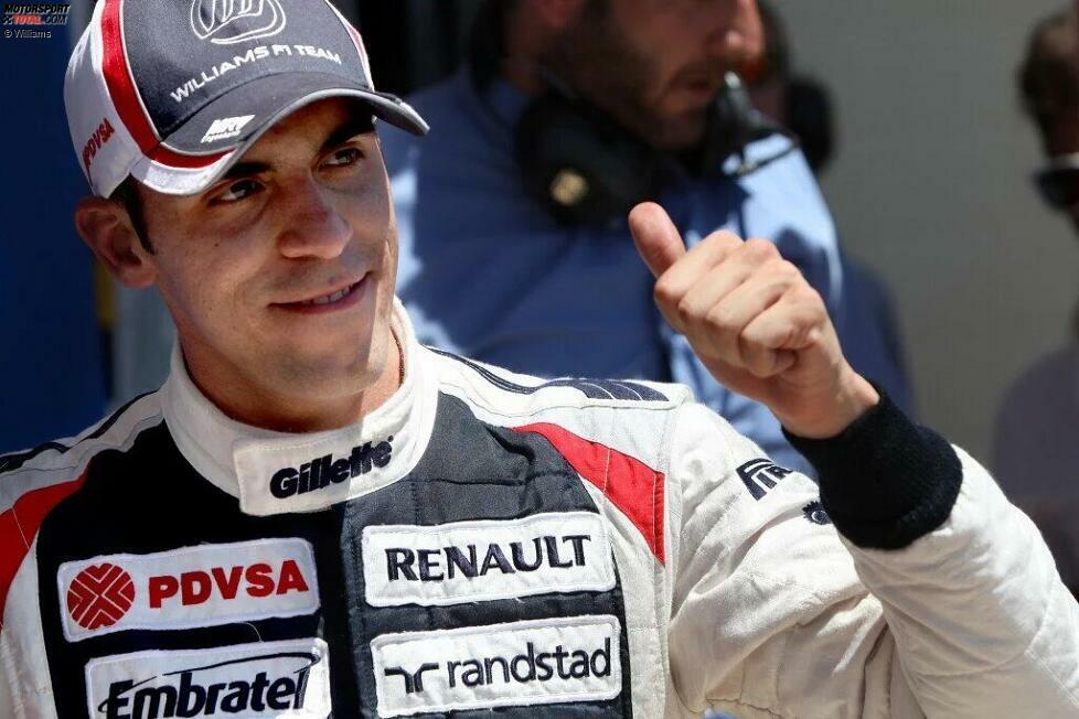 In Bahrain folgt die Pole von Sebastian Vettel im Red Bull, bevor in Spanien die große Stunde von Pastor Maldonado und Williams schlägt. Eigentlich hatte die Pole am Samstag aber Hamilton geholt, bevor er disqualifiziert wird. Dann wäre der letzte Viererpack aber noch ein Stück länger her ...