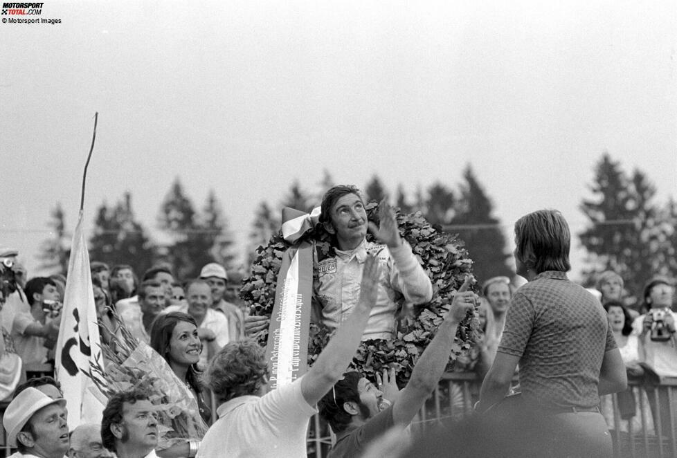 ... 1971 am Österreichring siegt Siffert ein zweites Mal, nach 36 Rennen. Und dieser zweite Sieg ist zugleich sein letzter in der Formel 1: Siffert verunglückt wenig später und stirbt bei einem Nicht-WM-Lauf.