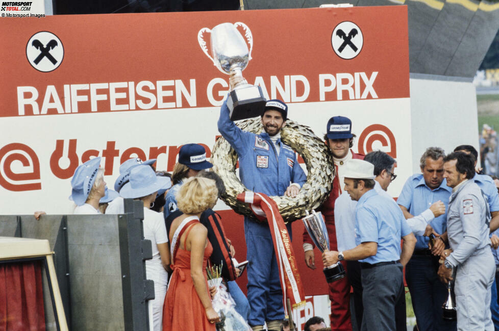 #5 - John Watson (Großbritannien): Als Penske-Fahrer gewinnt er 1976 in Österreich das einzige Formel-1-Rennen für das US-amerikanische Team. Es folgt eine lange Durststrecke für Watson, die er ...