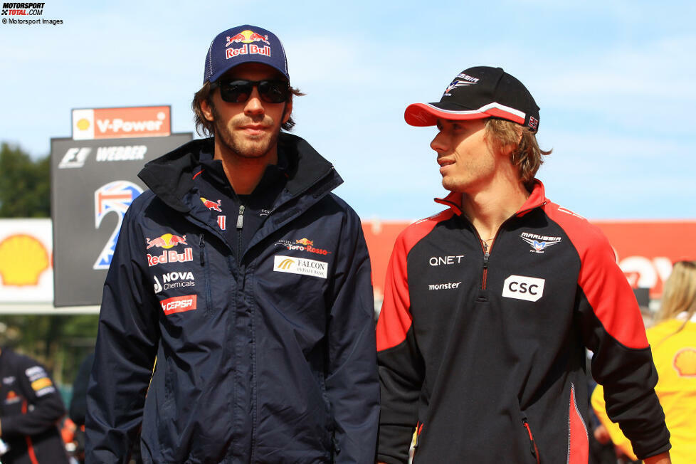2012: 2 Rookies - 17. Jean-Eric Vergne (Toro Rosso/16) und 21. Charles Pic (Marussia/0)