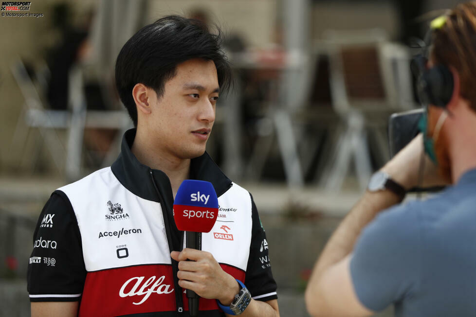 2022: 2 Rookies - 18. Guanyu Zhou (Alfa Romeo/6) und 21. Nyck de Vries (Williams/2)