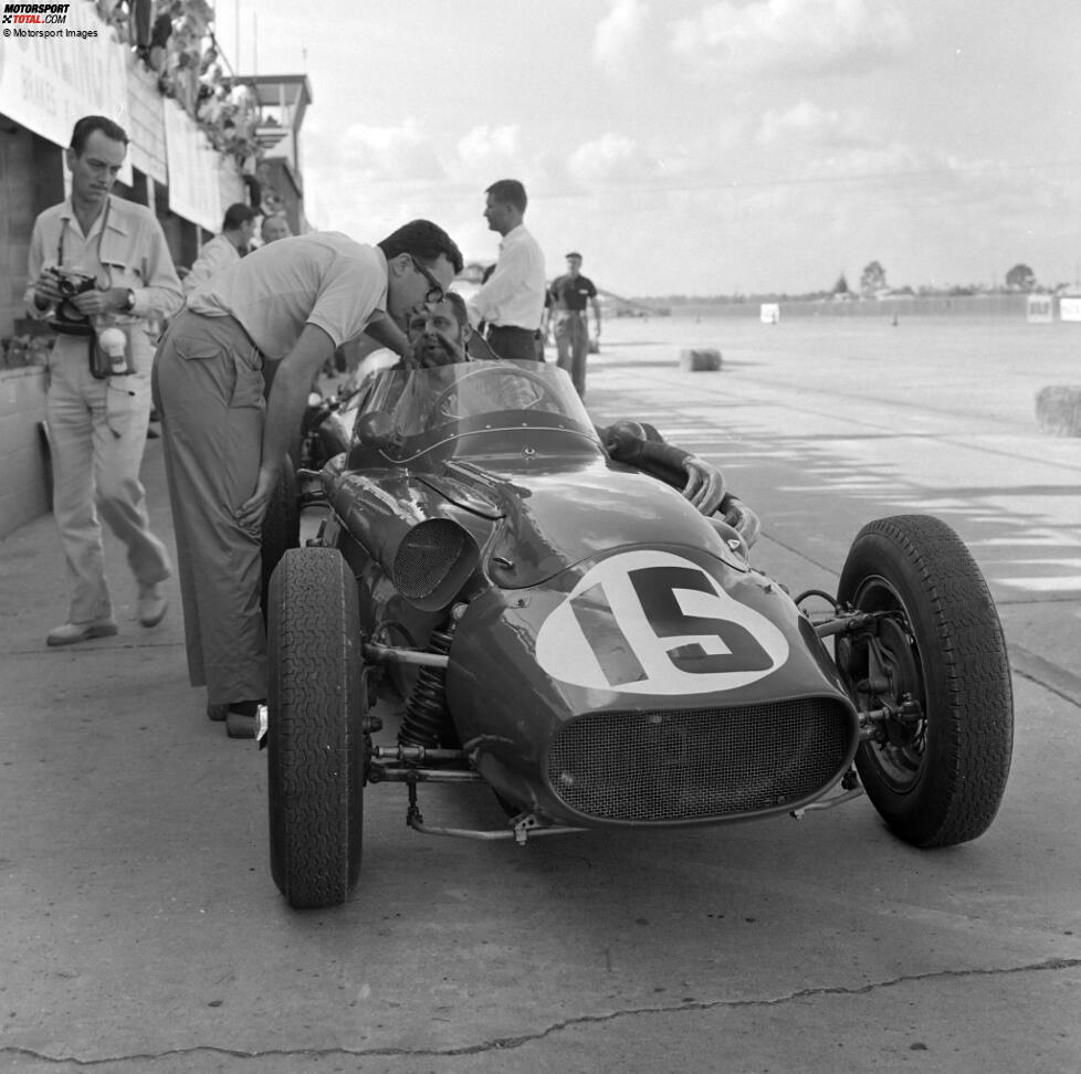 Tec-Mec: Das Formel-1-Team wurde vom früheren Maserati-Designer Valerio Colotti gegründet und nahm genau an einem einzigen Grand Prix teil: dem US-Grand-Prix 1959 in Sebring.