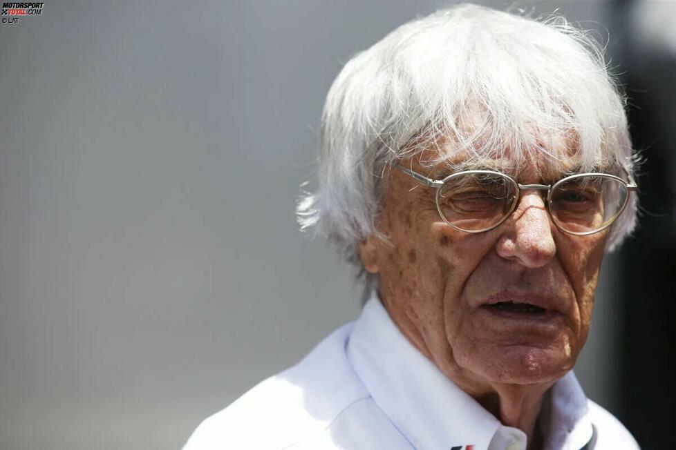 2014: Formel-1-Geschäftsführer Bernie Ecclestone muss vor Gericht im Bestechungsprozess aussagen. Er soll einen Banker geschmiert haben, damit dieser gute Konditionen aushandelt. Am Ende kauft sich Ecclestone mit 100 Millionen US-Dollar frei und die Verhandlung wird eingestellt.