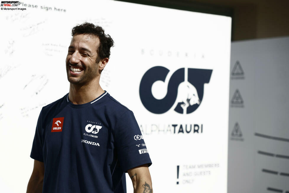 Daniel Ricciardo (AlphaTauri): 0 Punkte