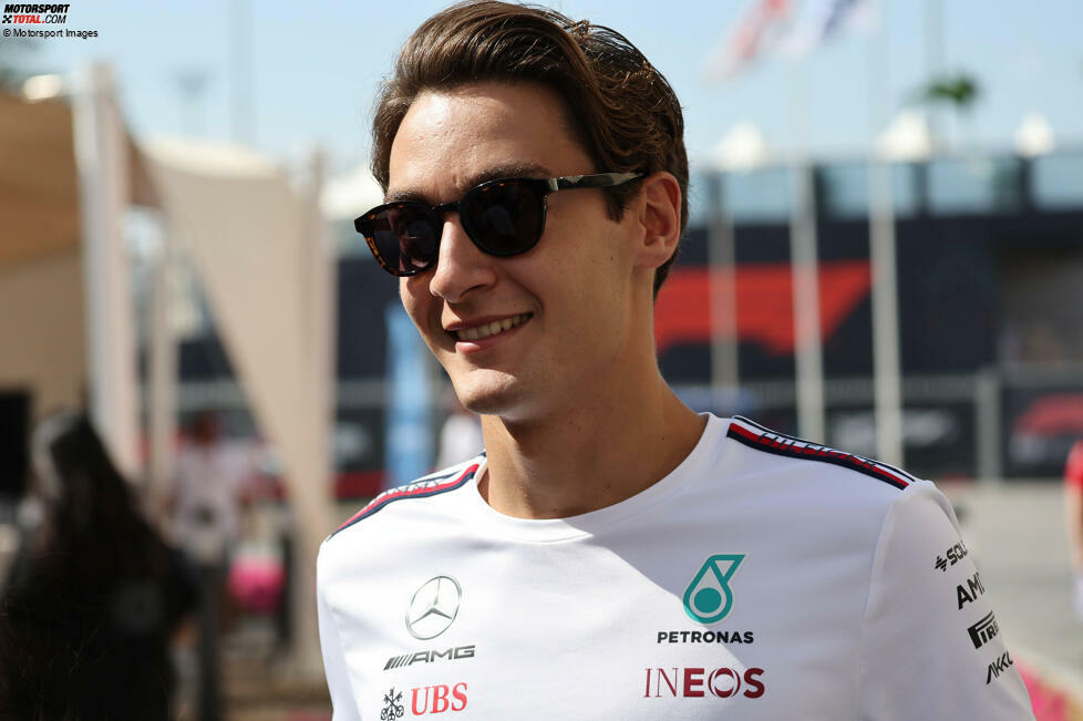 George Russell (Mercedes): 4 Punkte - Unsicheres Zurückkommen in Monaco (2) und Kollision in Las Vegas (2)