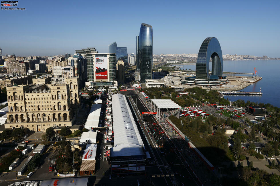 Platz 7: Aserbaidschan/Baku (122/22-21-20-18-15-14-12) - Baku über Spa, wer hätte das gedacht? Der Stadtkurs profitiert von gleich drei Top-5-Wertungen, ohne dass er einen Ausreißer nach unten hat, sodass es für Platz sieben reicht, auch wenn so mancher findet: 