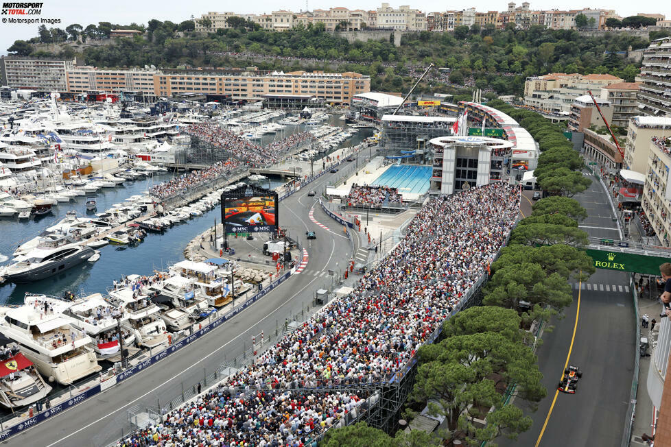 Platz 1: Monaco/Monte Carlo (152/24-24-24-23-21-18-18) - Kontrovers wird diskutiert, ob Monaco noch in den Kalender gehört, für unsere Redaktion ist die Frage eindeutig. 