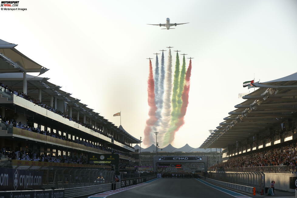 Platz 22: Abu Dhabi/Yas Marina (28/10-6-5-2-2-2-1) - Der Glamourevent am Saisonende kann uns nicht beeindrucken. 
