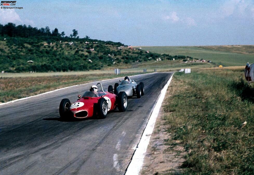 Dabei dürfte sein Erfolg für diese Statistik eigentlich nicht zählen. Denn von Trips und Baghetti waren keine Teamkollegen. Baghetti fuhr für das FISA-Team, das aber den gleichen Ferrari wie das Werksteam einsetzte (nur mit gedrosselter Leistung). Als alle Werksferraris in Frankreich ausgeschieden waren, sprang Baghetti in die Bresche.