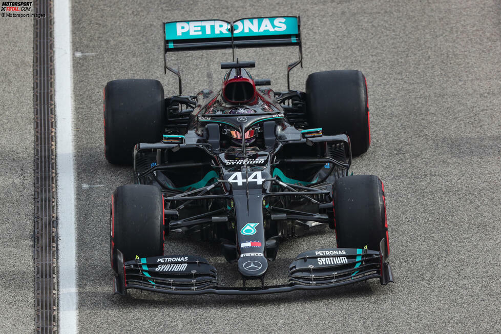 Mercedes erzielt mit dem W11 in der Saison 2020 einen 