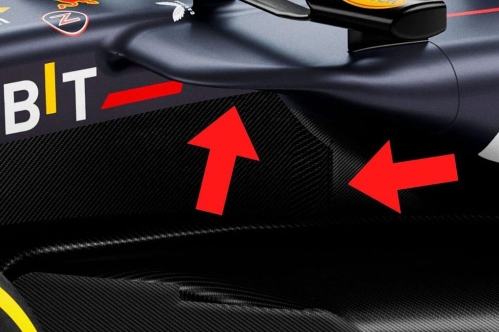 Für den neuen RB20 hat sich Red Bull bei Ideen von Mercedes aus dem Vorjahr bedient und will diese in der Formel 1 2024 in abgewandelter Form einsetzen