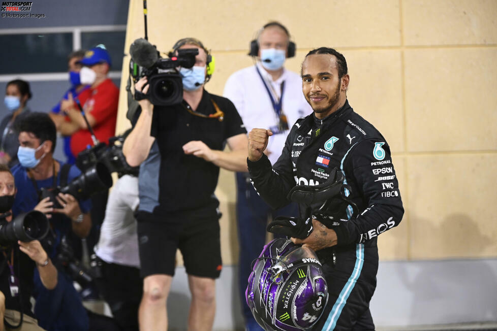 Lewis Hamilton - Weltmeister 2017, 2018, 2019 und 2020 (und zusätzlich 2008, 2014 und 2015)