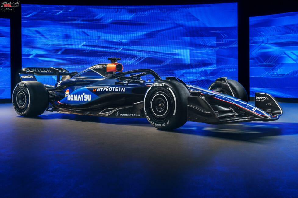 ... ist es Williams gelungen, neuen Sponsoren und Partner für sein Formel-1-Projekt zu gewinnen. Der japanische Großkonzern Komatsu zum Beispiel ...
