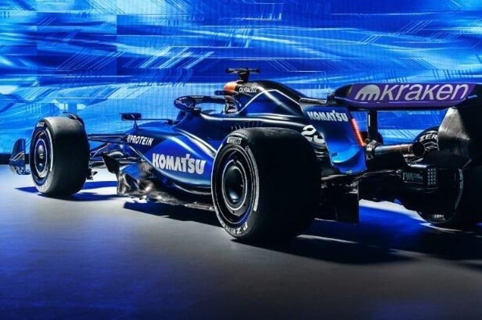 Mit welchen Farben Williams in die Formel-1-Saison 2024 geht: Das britische Traditionsteam zeigt seinen neuen Look, aber noch nicht das finale Rennauto