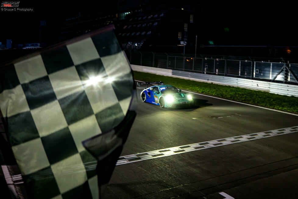 Falken-Porsche #33 (Andlauer/Bachler/S. Müller/Picariello): Drei Siege für Falken aus vier Rennen, bislang hat aber im 24h-Rennen immer ein Tick gefehlt. Andererseits gibt es dieses Jahr Mischbedingungen, da sind die Falken-Reifen top. 4 Sterne. (IGTC-punkteberechtigt)