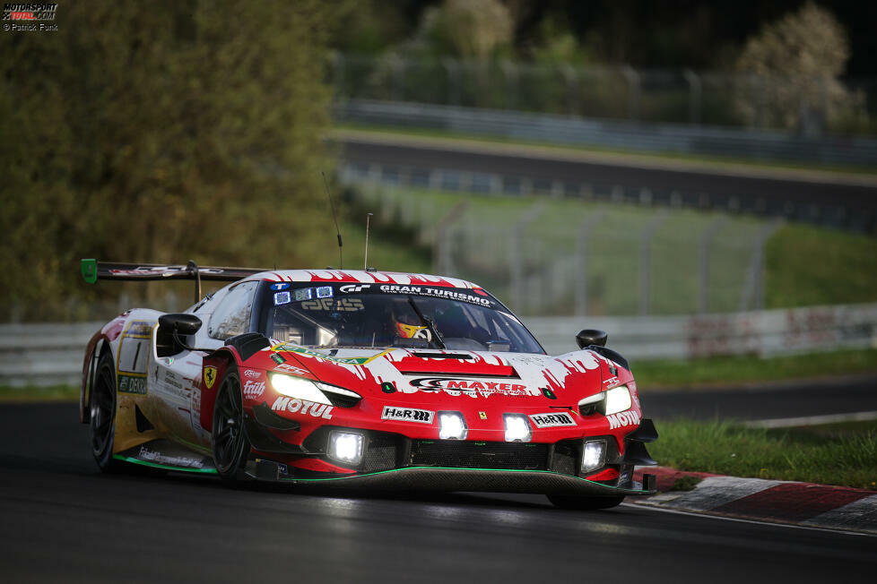 Frikadelli-Ferrari #1 (Fernandez Laser/Keilwitz/Ludwig/Varrone): Von den Vorjahressiegern ist nur noch Felipe Fernandez Laser übrig, aber der Ersatz ist hochkarätig und vor allem sauschnell. Aber schlechtere BoP-Einstufung als bei den Qualifiers. 4 Sterne.