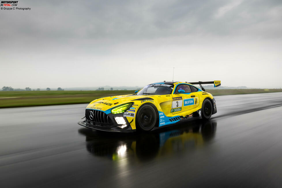 HRT-Mercedes #3 (Maini/Bird/J. Owega/Beretta): Eher das Nummer-2-Auto bei HRT und mehr Igel als Hase. Könnte im Regen mit kreativen Strategien auf sich aufmerksam machen. 3 Sterne. (IGTC-punkteberechtigt)