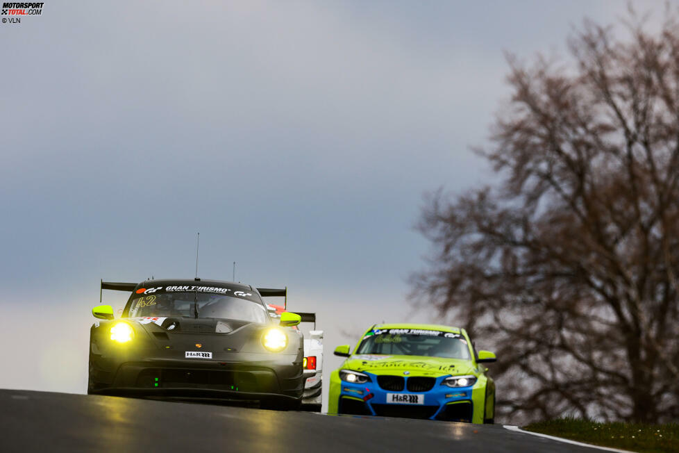 Lionspeed-Porsche #24 (Au/Niederhauser/P. Kolb/Dontje): Als Pro-Am-Fahrzeug nicht auf den Gesamtsieg angesetzt. 1 Stern. (IGTC-punkteberechtigt)