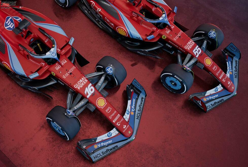 Blau war auch die Farbe der verschiedenen Ferraris, die der britische Importeur Maranello Concessionaires in den sechziger Jahren bei Sportwagenrennen einsetzte.