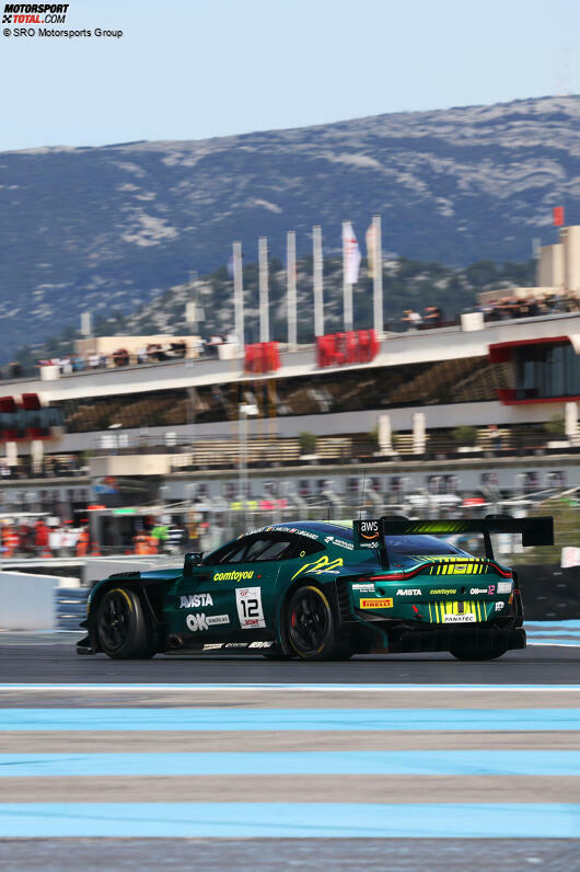 #12 - Comtoyou - Nicolas Baert/Sebastian Ögaard/Esteban Muth - Aston Martin Vantage AMR GT3 - Silver Cup