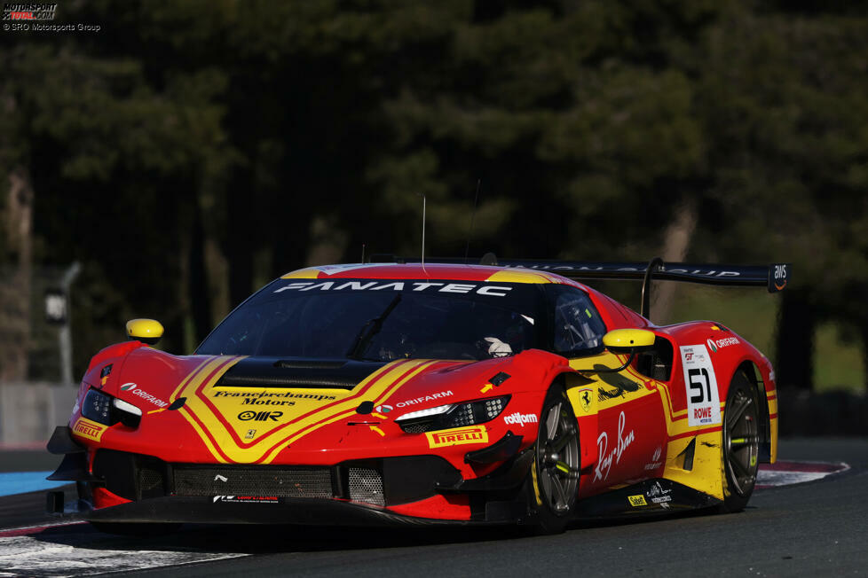 #51 - AF Corse - Alessandro Pier Guidi/Davide Rigon/Alessio Rovera - Ferrari 296 GT3 - Pro Cup