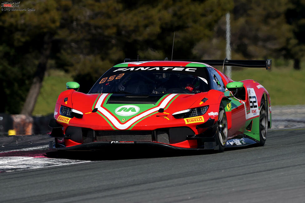 #52 - AF Corse - Louis Machiels/Jef Machiels/Andrea Bertolini - Ferrari 296 GT3 - Bronze Cup