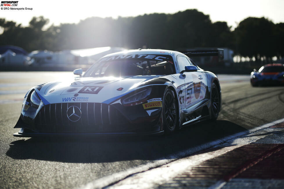 #57 - Winward - Tanart Sathienthirakul/Colin Caresani/Daan Arrow - Mercedes-AMG GT3 - Silver Cup