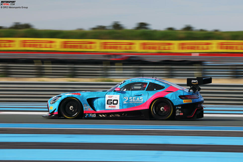 #60 - 2 Seas - Martin Kodric/Isa Al-Khalifa/Lewis Williamson - Mercedes-AMG GT3 - Gold Cup