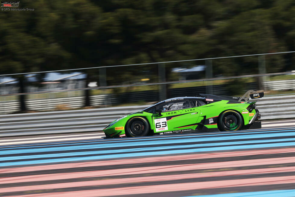 #63 - Iron Lynx - Mirko Bortolotti/Matteo Cairoli/Andrea Caldarelli - Lamborghini Huracan GT3 - Pro Cup