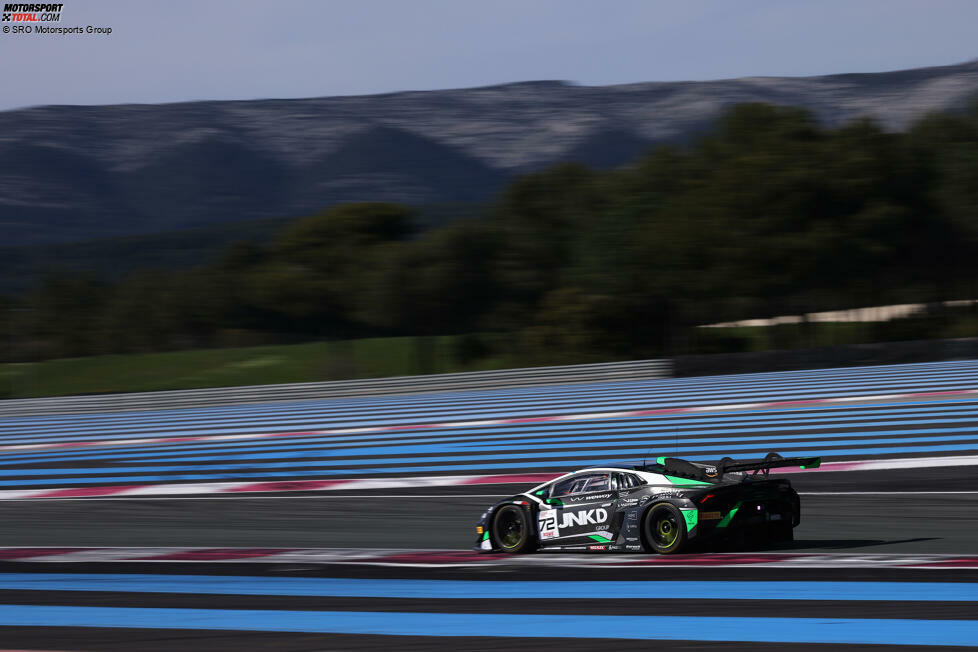 #72 - Barwell - Gabriel Rindone/Casper Stevenson/Patrick Kujala- Lamborghini Huracan GT3 - Bronze Cup