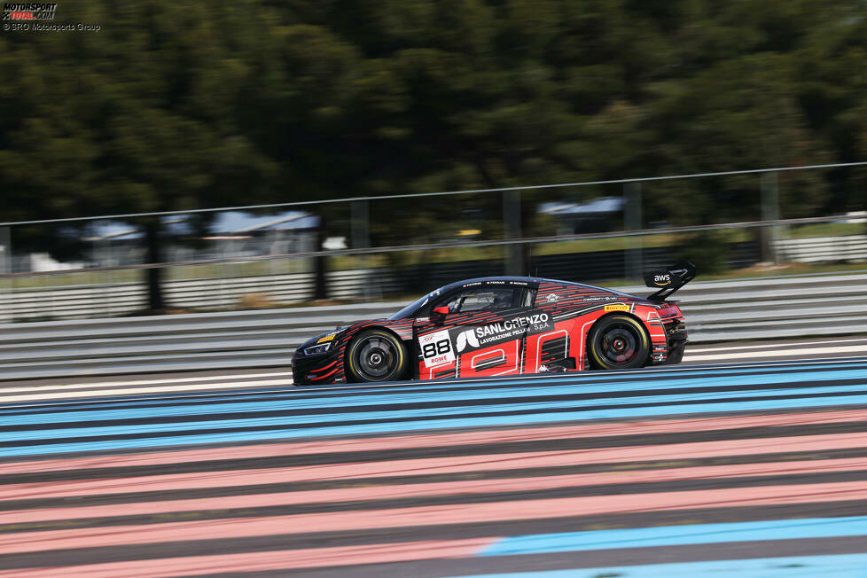 #88 - Attempto - Lorenzo Ferrari/Lorenzo Patrese/Leonardo Moncini - Audi R8 LMS GT3 - Gold Cup