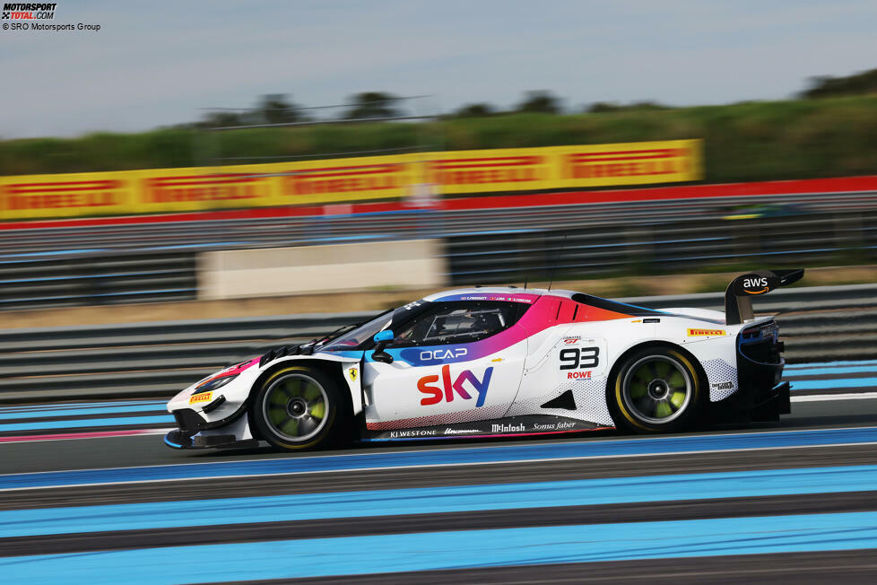 #93 - Sky Tempesta - Christopher Froggatt/Jonathan Hui/Eddie Cheever - Ferrari 296 GT3 - Bronze Cup