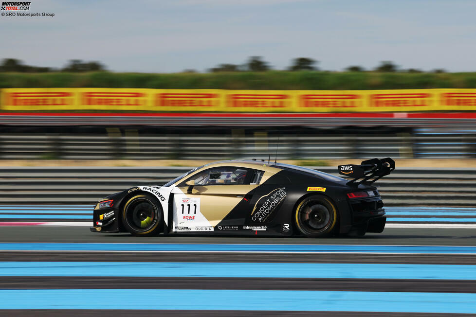 #111 - CSA - Arthur Rougier/Romain Carton/Adam Eteki - Audi R8 LMS GT3 - Gold Cup