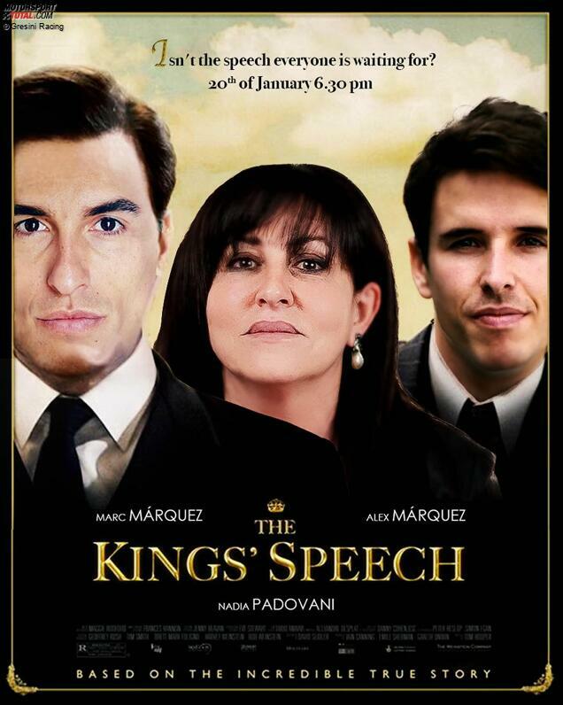 The King's Speech: Ankündigung der Teampräsentation