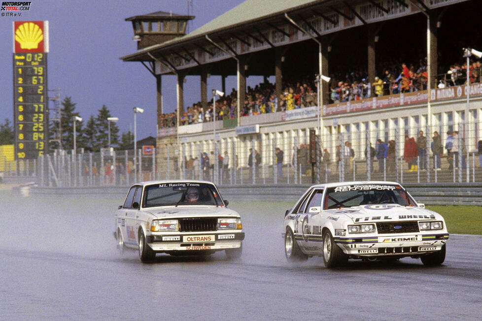 Ford Mustang (1984 - 1987): Ford drückt der DTM von Anfang an seinen Stempel auf, denn schon im Debütjahr der DTM-Vorgängerserie DPM holt Lufthansa-Pilot Manfred Trint im Mustang in Wunstorf den ersten Sieg! Es gelingen drei weitere Erfolge, doch die zählen wegen der Doppel-Veranstaltungen nicht. Er wird Sechster in der Meisterschaft.
